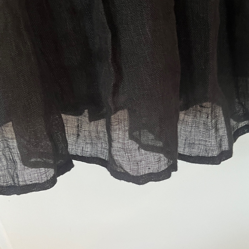 NWT-Black Button-Down Dress - Picture 5 of 9